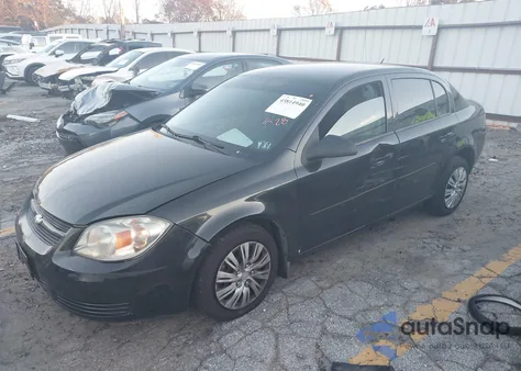 2010 Chevrolet Cobalt Ls из США, поврежденный, VIN 1G1AB5F52A7124996
